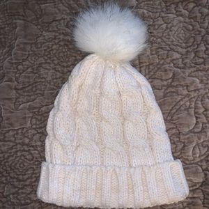 Target pom pom beanie